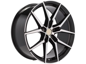 Jantes Look Volvo Polestar 21x9 5X108 ET 38.5 63.4 (Preto Polido)