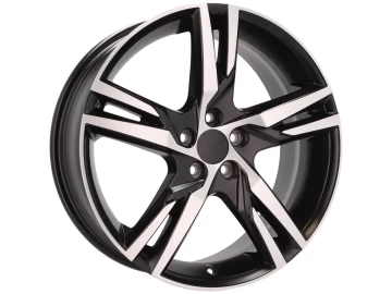 Jantes Look Volvo R Design 19x7.5 5X108 ET 50.5 63.4 (Preto Metade Matte)