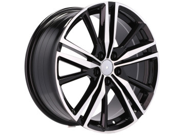 Jantes Look Volvo R Design 19x8 5X108 ET 42 63.3 (Preto Polido)