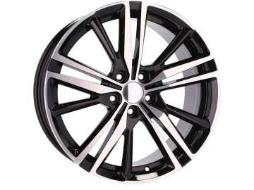 Jantes Look Volvo R Design 19x8 5X108 ET 42 63.3 (Preto Polido)