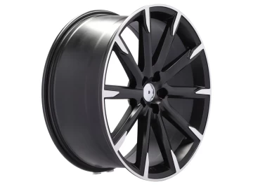 Jantes Look Volvo R Design 19x8 5X108 ET 45 63.3 (Preto Polido Metade Matte)