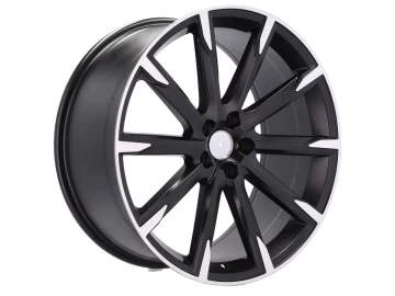 Jantes Look Volvo R Design 19x8 5X108 ET 45 63.3 (Preto Polido Metade Matte)