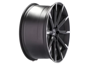 Jantes Look Volvo R Design 19x8 5X108 ET 45 63.3 (Preto Polido Metade Matte)