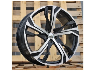 Jantes Look Volvo XC60 22x9 5X108 ET 38.5 63.3 (Preto Polido)