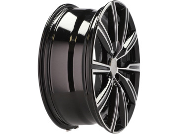 Jantes Look Volvo XC60 S60 19x7.5 5X108 ET 51 63.4 (Preto Polido)