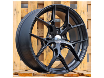 Jantes Look Vossen HF-5 18x8 5X112 ET 38 66.5 (Preto Matte)