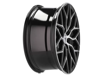 Jantes Look Vossen HF-2 17x7.5 5X114.3 ET 40 73.1 (Preto Polido)