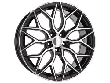 Jantes Look Vossen HF6-3 18x8 5X112 ET 40 66.5 (Preto Polido)