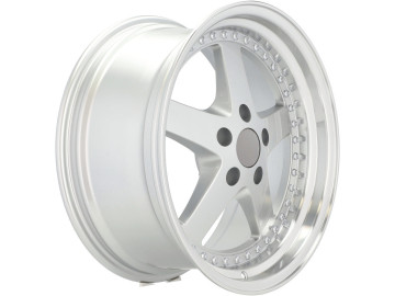 Jantes Look Work Equip 05 18x9.5 5X120 ET 35 72.6 (Prata + Aba Polido)
