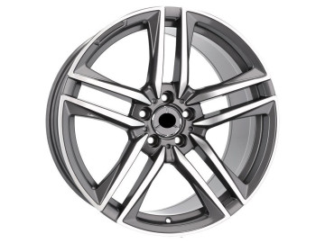 Jantes Look Mercedes E63S AMG Saloon 19x9.5 5X112 ET 45 66.6 (Cinza Polido)