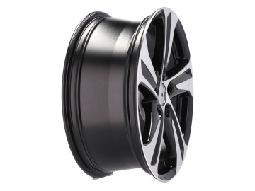 Jantes Look HYUNDAI I30 ELANTRA 15x6 5X98 ET 25 58.1 (Preto Polido+ Revestimento em Pó) 