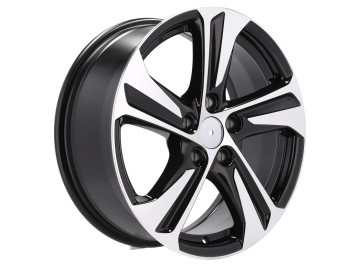 Jantes Look HYUNDAI I30 ELANTRA 15x6 5X98 ET 25 58.1 (Preto Polido+ Revestimento em Pó) 