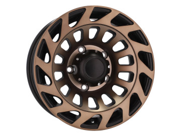 Jantes Alumínio 15x8 6X139.7 ET -10 110.1 (Preto + Bronze Polido)