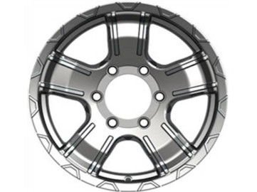 Jantes R16x8 6X139.7 ET 0 106.1 B6FC2 MB (Black Polished) 4X4 (+15 Eur) (K7)