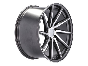 Jantes Look Vossen CVT 19x9 5X120 ET 35 72.5 (Cinza Polido) 