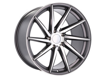 Jantes Look Vossen CVT 19x9 5X120 ET 35 72.5 (Cinza Polido) 