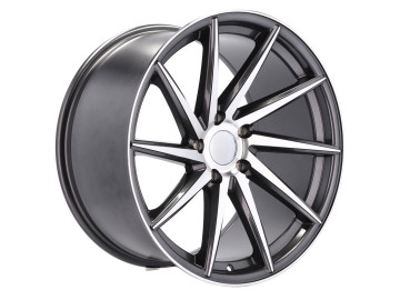 Jantes Look Vossen CVT 19x9 5X120 ET 36 72.6 (Cinza Polida) 