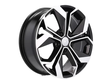 Jantes Look Renault Megane IV 16x6.5 5X114.3 ET 41 66.1 (Preto Polido)