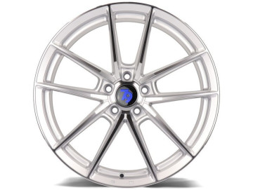 Jantes Seventy9 SCF-A - 18x8 5x112 ET 35 66.6 Prata Frontal Polida