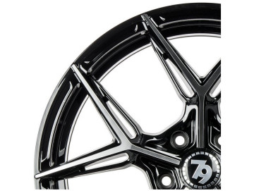 Jantes Seventy9 SCF-B - 18x9 5x120 ET 35 72,6 Preto Polido