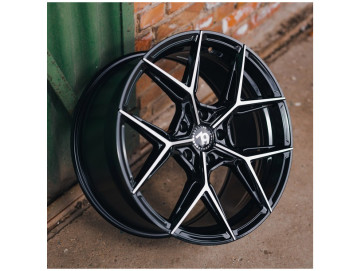 Jantes Seventy9 SCF-B - 19x8.5 5x112 ET 35 66.6 Preto Polido