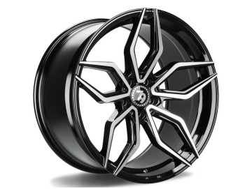 Jantes Seventy9 SCF-D - 18x8 5x120 ET 30 72,6 Preto Polido