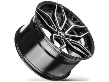 Jantes Seventy9 SCF-D - 18x8 5x120 ET 30 72,6 Preto Polido