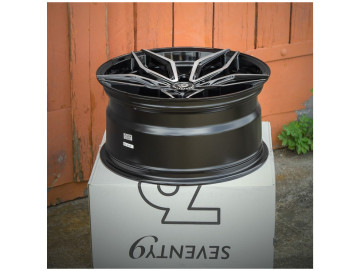 Jantes Seventy9 SCF-D - 18x8 5x120 ET 30 72,6 Preto Polido