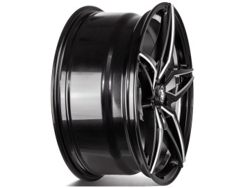 Jantes Seventy9 SV-A - 18x8 5x120 ET 30 72,6 Preto Brilhante + Prata 