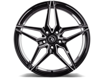 Jantes Seventy9 SV-A - 18x8 5x120 ET 30 72,6 Preto Brilhante + Prata 