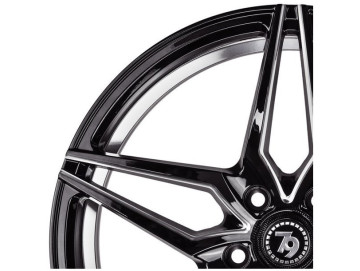 Jantes Seventy9 SV-A - 18x8 5x120 ET 30 72,6 Preto Brilhante + Prata 