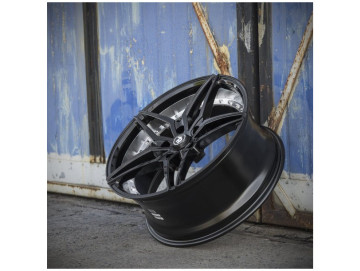 Jantes Seventy9 SV-AR - 19x8.5 5x120 ET 30 74,1 Preto + Aba Interna Cor Prata