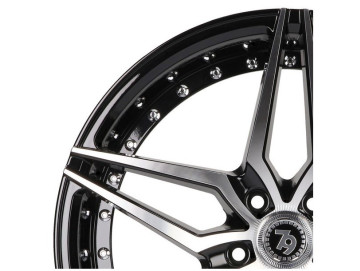 Jantes Seventy9 SV-AR - 19x8.5 5x120 ET 30 74,1 Preto Polido