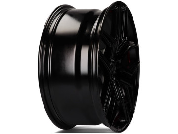 Jantes Seventy9 SV-B - 17x7.5 5x114,3 ET 40 73,1 Preto Brilhante + Aba Interna Vermelha