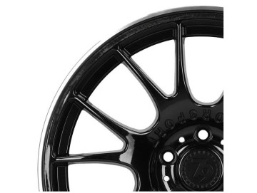 Jantes Seventy9 SV-H - 18x8 5x120 ET 30 72,6 Preto - Aba Polida