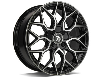 Jantes Seventy9 SV-K - 16X7,0 4x100 ET 38 67,1 Preto Frente Polido 