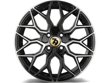 Jantes Seventy9 SV-K - 16X7,0 4x100 ET 38 67,1 Preto Frente Polido 