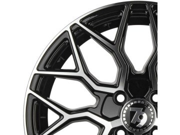 Jantes Seventy9 SV-K - 16X7,0 4x100 ET 38 67,1 Preto Frente Polido 