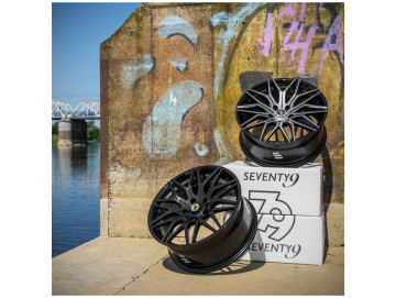 Jantes Seventy9 SV-O - 18x8 5x112 ET 35 66.6 Preto Polido 