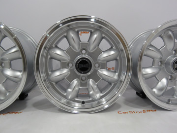  Jantes Ultralite Mini Wheels 12x5.5J - ET20 - 4x101.6 Silver