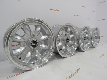  Jantes Ultralite Mini Wheels 12x5.5J - ET20 - 4x101.6 Silver