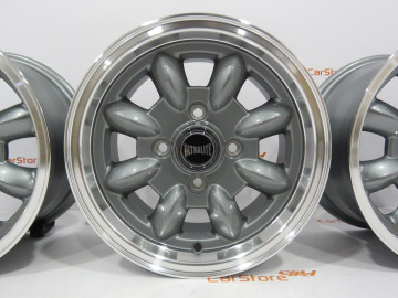  Jantes Ultralite Mini Wheels 12x5.5J - ET20 - 4x101.6 Gunmetal