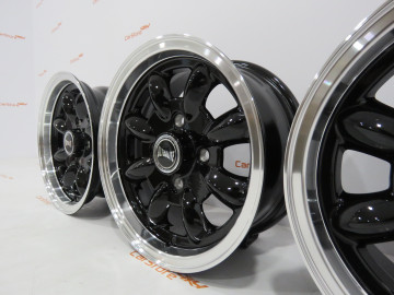  Jantes Ultralite Mini Wheels 12x5.5J - ET20 - 4x101.6 Preto + Polido