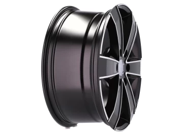 Jantes de Carga Mercedes (max 1250kg)17x7 6X130 ET 50 84.1 (Preto Polido)