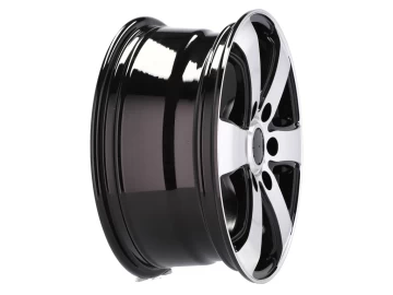 Jantes de carga 1400kgs 16x7 5X118 ET 50 71.1 (Preto Polido)