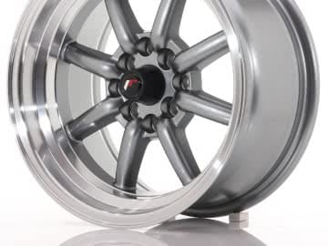 Japan Racing Jr19 15X8 Et0 4X100/114 Gun Metal