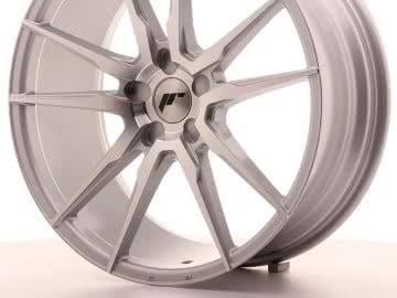 Japan Racing Jr21 20X8,5 Et40 5H Blank Silver Mac