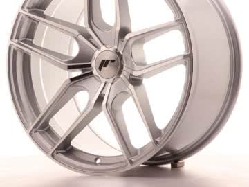 Japan Racing Jr25 19X9,5 Et20-40 5H Blank Silver