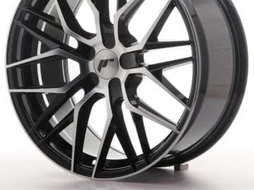 Japan Racing Jr28 19X8,5 Et20-40 5H Blank Black Ma