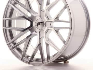 Japan Racing Jr28 19X9,5 Et20-40 5H Blank Silver M